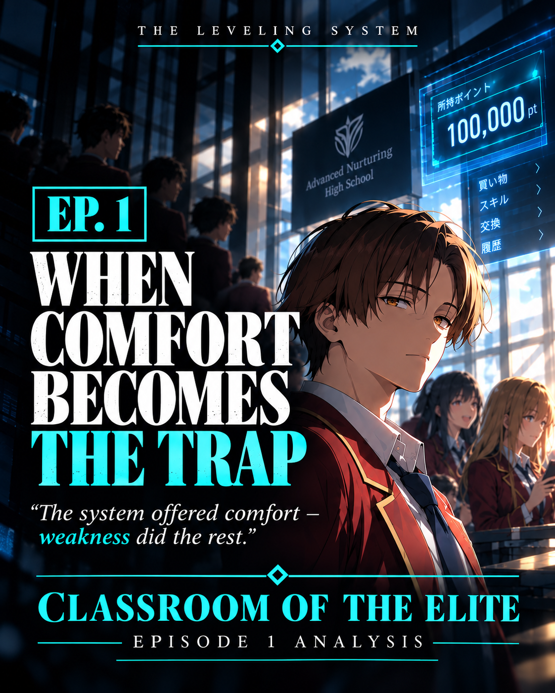 When Comfort Becomes the Trap – Episode 1 Analysis | Classroom of the Elite