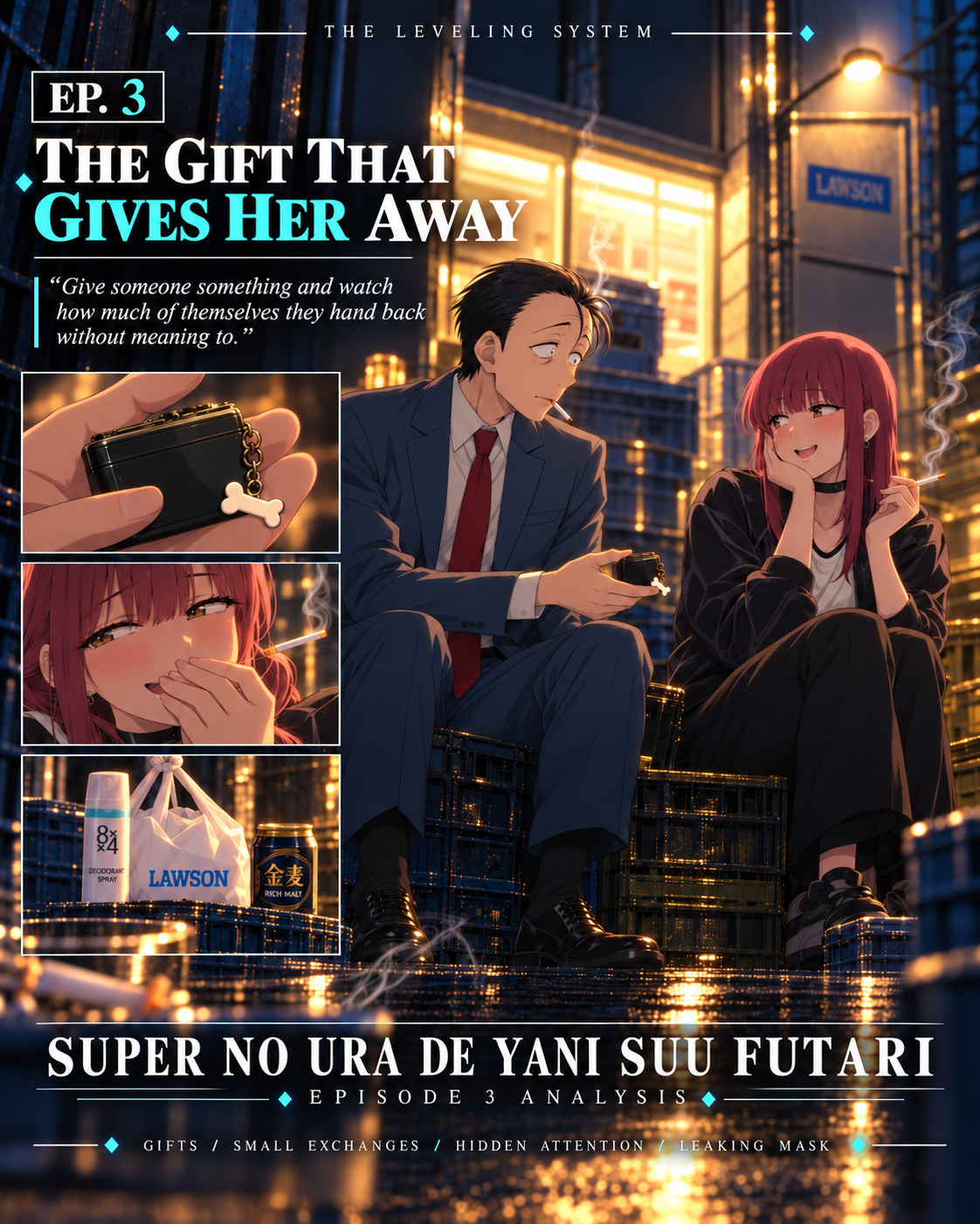 The Gift That Gives Her Away – Episode 3 Analysis | Super no Ura de Yani Suu Futari